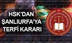 Şanlıurfa Yargısında Yükselme Kararları Resmi Gazete’de