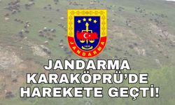 Jandarma Karaköprü’de Harekete Geçti!