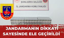 Şanlıurfa’da Jandarmanın Dikkati Sayesinde Ele Geçirildi