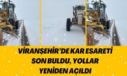 Kar Esaretini Aşan Şanlıurfa'da Yollar Yeniden Açıldı