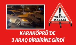 GAP Vadisi Yolunda 3 Araç Birbirine Girdi: 4 Yaralı