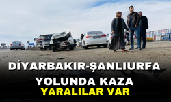 Diyarbakır-Şanlıurfa Yolunda Kaza! Yaralılar Var