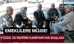 Emeklilere Müjde! Yüzde 20 İndirim Kampanyası Başladı