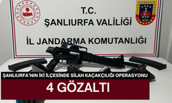 Şanlıurfa’nın İki İlçesinde Silah Kaçakçılığı Operasyonu: 4 Gözaltı