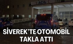 Siverek İlçesinde Otomobil Takla Attı: 1 Kadın Yaralı