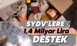 Ramazan Ayı Öncesi SYDV’lere 1,4 Milyar Lira Destek