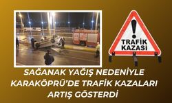 Karaköprü’de Yağmur Nedeniyle Kayganlaşan Yolda Kaza