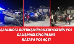 Büyükşehir Belediyesi’nin Yol Çalışması Zincirleme Kazaya Yol Açtı