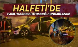 Şanlıurfa Halfeti’de Kundaklanan Araç Kullanılamaz Hale Geldi!