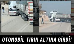 Şanlıurfa Suruç’ta Otomobil Tırın Altına Girdi