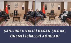 Şanlıurfa Valisi Hasan Şıldak, Önemli İsimleri Ağırladı