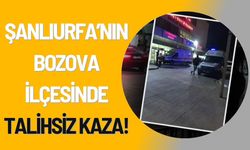 Şanlıurfa’nın Bozova ilçesinde Talihsiz Kaza!