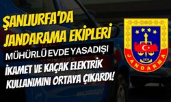 Hilvan’da Jandarma Mühürlü Evde Yasadışı İkamet ve Kaçak Elektrik Kullanımını Ortaya Çıkardı