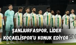 Şanlıurfaspor, Trendyol 1. Ligde Kocaelispor’u Konuk Ediyor