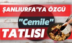 Şanlıurfa'ya Özgü "Cemile" Tatlısı