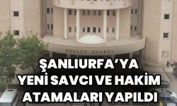 Şanlıurfa’ya 8 Savcı, 2 Hakim ve 2 Mahkeme Üyesi Atandı