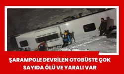 Şarampole Devrilen Otobüste Çok Sayıda Ölü ve Yaralı Var