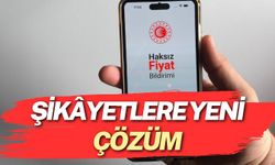 Şikâyetlere Yeni Çözüm