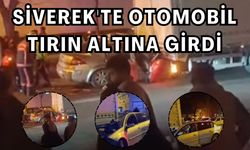 Siverek'te Otomobil Tırın Altına Girdi: Yaralılar Var