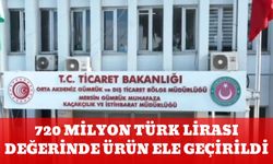 Mersin, Edirne Ve Hakkâri’de 720 Milyon Türk Lirası Değerinde Ürün Ele Geçirildi