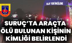 Suruç’ta Bir Kişi Aracında Ölü Bulundu