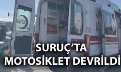 Suruç’ta Motosiklet Kazası: 21 Yaşındaki Sürücü Yaralandı