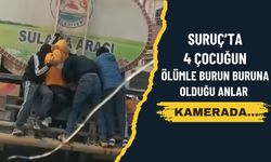 Suruç’ta Tehlike Dolu Anlar: 4 Çocuk Sulama Aracının Arkasına Tutunarak Yolculuk Yaptı