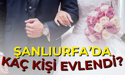 Şanlıurfa'da Kaç Kişi Evlendi?