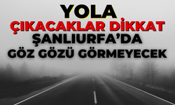 Yola Çıkacaklar Dikkat! Şanlıurfa’da Göz Gözü Görmeyecek