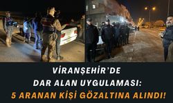 Hürriyet Mahallesi'nde Dar Alan Uygulaması: 5 Kişi Yakalandı!