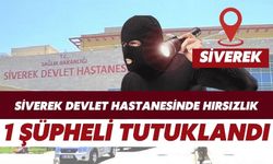 Siverek Devlet Hastanesinde Hırsızlık: 1 Şüpheli Tutuklandı