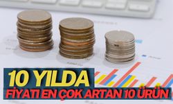 10 Yılda Fiyatı En Çok Artan 10 Ürün