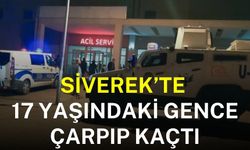 Şanlıurfa Siverek’te 17 Yaşındaki Gence Çarpıp Kaçtı