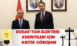 Abdurrahim Dusak, Elektrik Kesintileri İçin Bakanla Görüştü