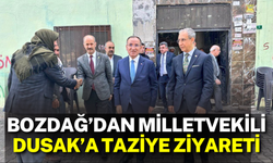 TBMM Başkanvekili Bozdağ’dan Milletvekili Dusak’a Taziye Ziyareti