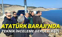 Atatürk Barajı'nda Teknik İnceleme Gerçekleşti