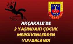 Akçakale’de 2 Yaşındaki Çocuk Merdivenden Düşerek Yaralandı