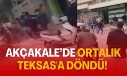 Akçakale İlçesinde Ortalık Teksas'a Döndü! O Anlar Kamerada