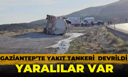 Komşu İlde Yakıt Tankeri Devrildi! Yaralılar var