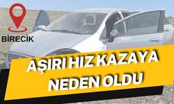 Şanlıurfa'nın Birecik İlçesinde Aşırı Hız Kazaya Neden Oldu