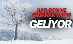 Bakanlık Uyardı: Kar, Don ve Sağanak Yağış Geliyor