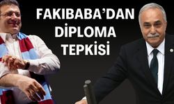 Bir Diploma Tepkisi de Ahmet Eşref Fakıbaba’dan Geldi