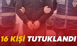 Şanlıurfa Birecik’te 16 Kişi Tutuklandı