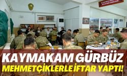 Birecik Kaymakamı Mustafa Gürbüz, Mehmetçiklerle İftar Yaptı!