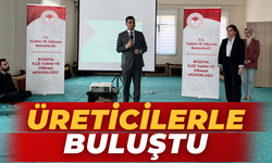 Bozova Kaymakamı Yeşilyurt, Fıstık Üreticileriyle Buluştu