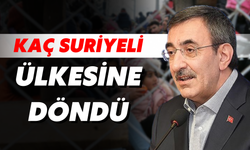 Cumhurbaşkanı Yardımcısı Açıkladı! Kaç Suriyeli Ülkesine Döndü?