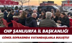 CHP Şanlıurfa İl Başkanlığı, Ramazan'ın 6. Gününde de Gönül Sofrasında Vatandaşlarla Buluştu!