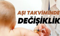 Çocukluk Dönemi Aşı Takviminde Değişiklik