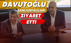 Ahmet Davutoğlu’ndan İzmir Şanlıurfa Federasyonu’na Ziyaret