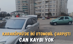 Karaköprü'de İki Otomobil Çarpıştı: Can Kaybı Yok